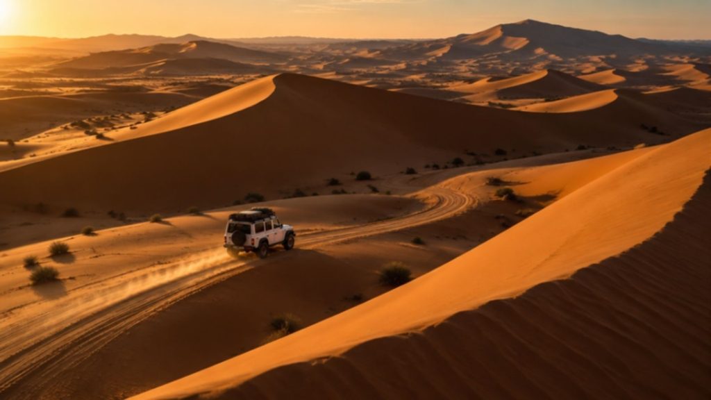 4x4 desert tour in the Merzouga dunes