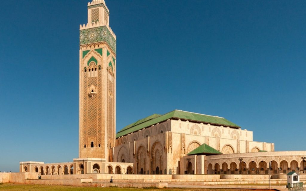 Hassan II Mosque in Casablanca